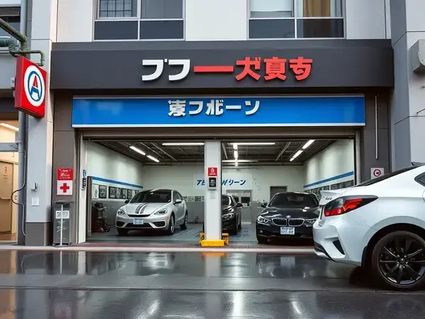 イスラエル・ドミネイト・オートリペアセンター外観