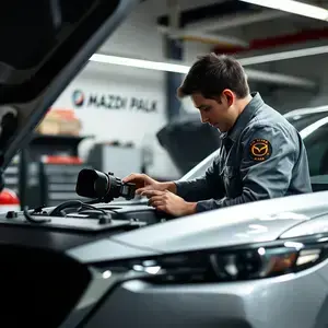 Mazda CX-5 エアコン修理