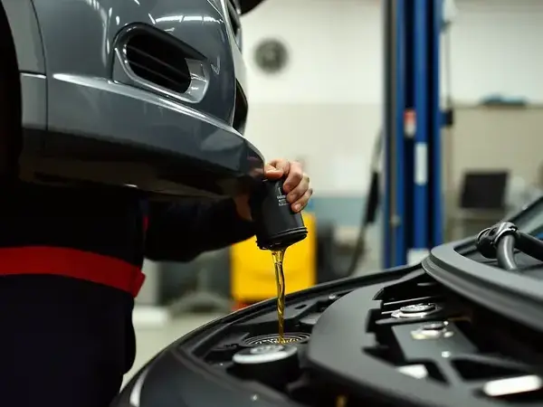 オイル交換作業